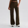Wholesale Yoga Clothes High Waist Wide Leg Yoga Pants Flare Sweatpants with Pockets