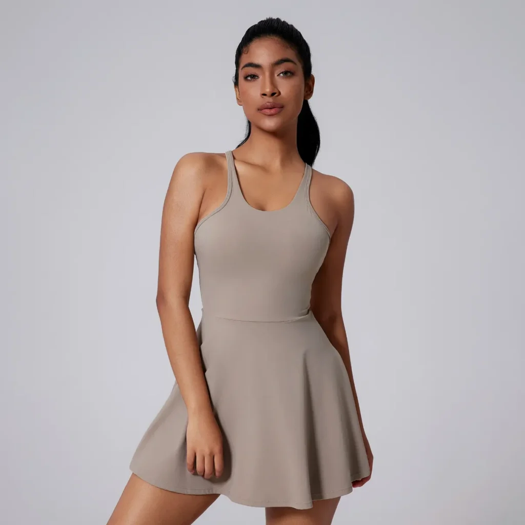 Workout Tennis Dress with Built in Shorts Sparks Clothing Athletic Apparel Suppliers