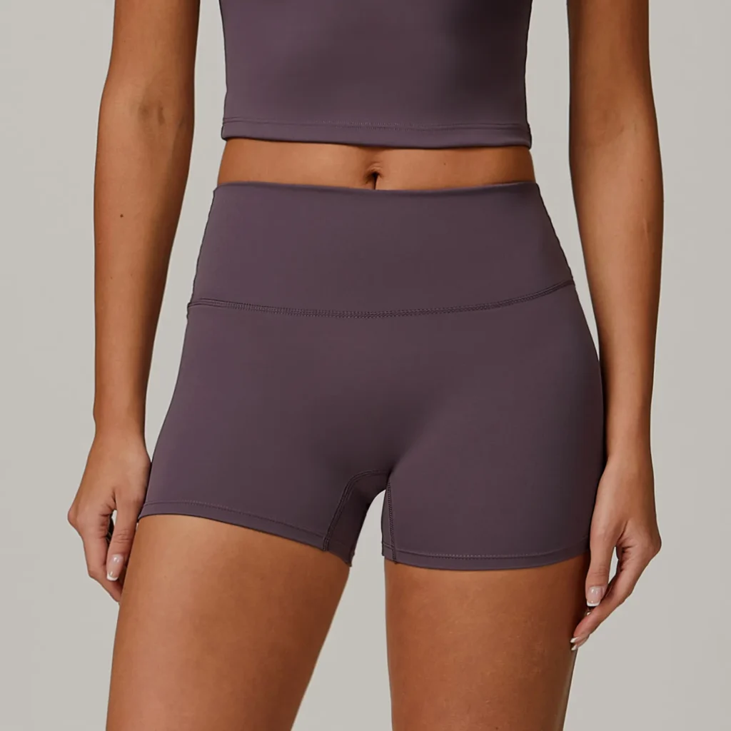 High Waist Workout Shorts Women Booty Biker Shorts Yoga Clothing Suppliers