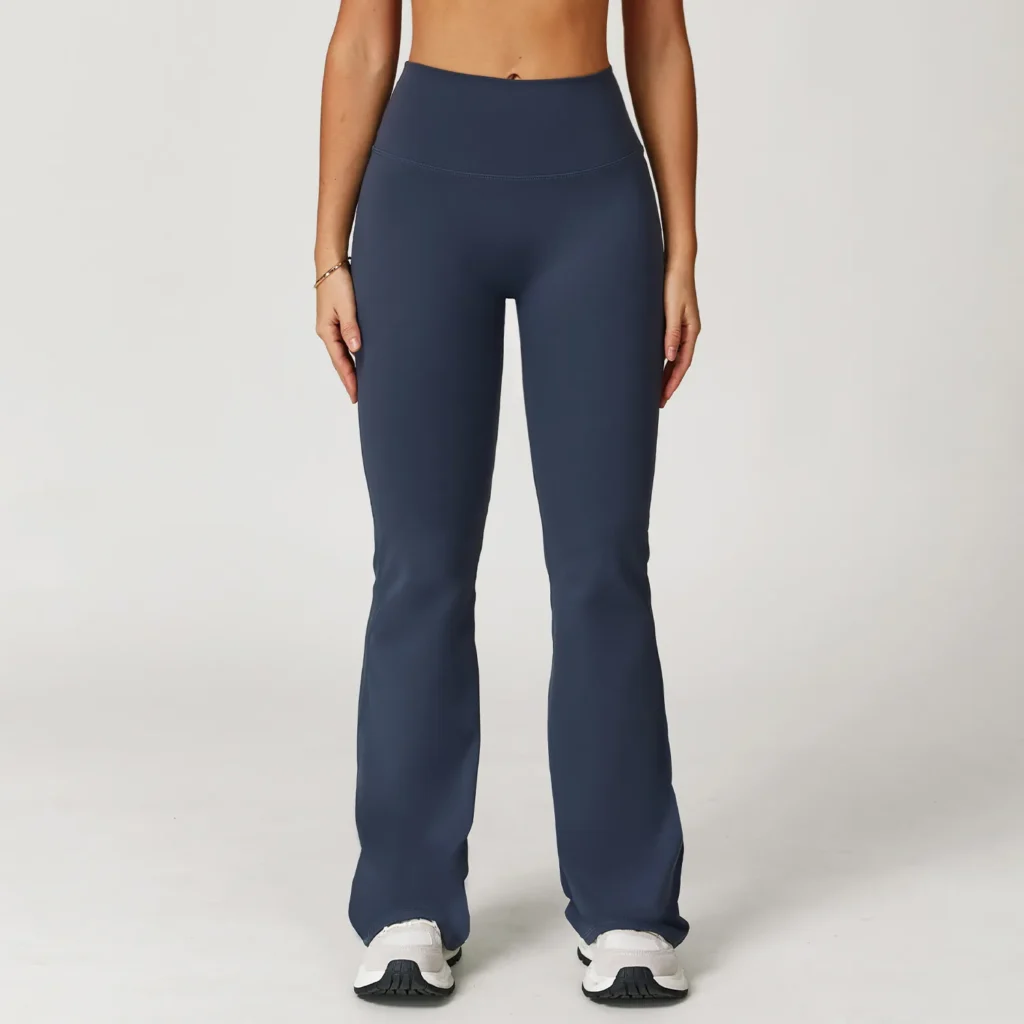 Flared Yoga Pants​ Wholesale Sports Clothing High Waist Butt Lifting Wide Leg Yoga Pants