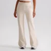 Wholesale Yoga Clothes High Waist Wide Leg Yoga Pants Flare Sweatpants with Pockets