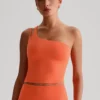 One-Shoulder Yoga Bra Sparked Apparel Sports Clothing Manufacturers