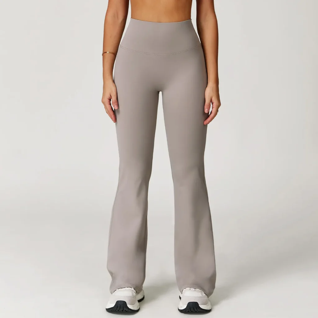 Flared Yoga Pants​ Wholesale Sports Clothing High Waist Butt Lifting Wide Leg Yoga Pants