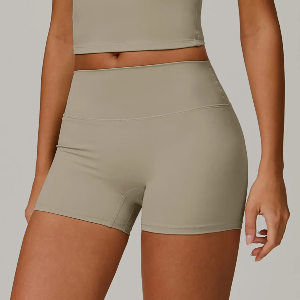 High Waist Workout Shorts Women Booty Biker Shorts Yoga Clothing Suppliers