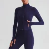 Slim Fit Workout Jackets Athletic Jackets with Thumb Holes Wholesale Activewear