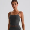 Wholesale Yoga Clothes Customized Bras Workout Crop Tank Top with Built in Bra