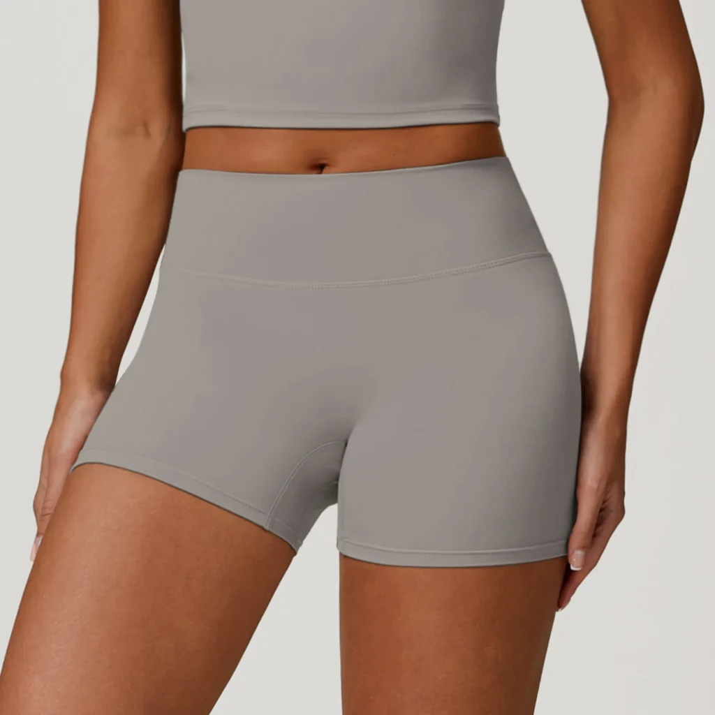 High Waist Workout Shorts Women Booty Biker Shorts Yoga Clothing Suppliers