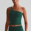 One-Shoulder Yoga Bra Sparked Apparel Sports Clothing Manufacturers