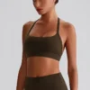 Wholesale Athletic Wear Best Material for Bra Custom Sports Bra for Women