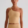 One-Shoulder Yoga Bra Sparked Apparel Sports Clothing Manufacturers