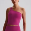 One-Shoulder Yoga Bra Sparked Apparel Sports Clothing Manufacturers
