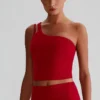 One-Shoulder Yoga Bra Sparked Apparel Sports Clothing Manufacturers