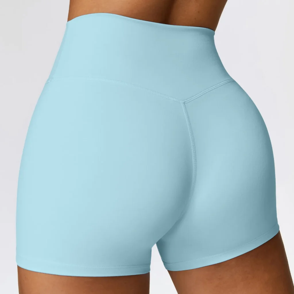 High Waist Workout Shorts Women Booty Biker Shorts Yoga Clothing Suppliers