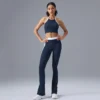 Flared Yoga Pants Manufacturers Custom Workout Sets Professional Fitness Clothing