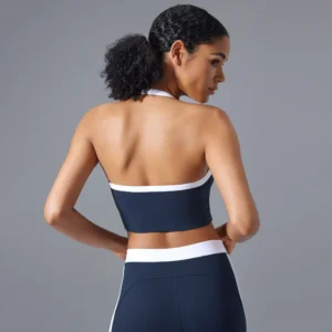 Gym Wear Tank Top Bulk Athletic Apparel Halter Sports Bra Activewear Manufacturer