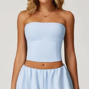 Fitness Tube Tops Wholesale Yoga Apparel Women Workout Clothes Manufacturer