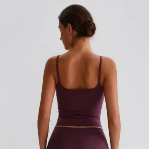 Wholesale Yoga Clothes Customized Bras Workout Crop Tank Top with Built in Bra