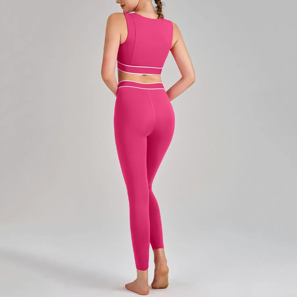 Custom Gym Wear Running Sport Manufacturers Wholesale Two Piece Fitness Set