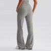 Wholesale Yoga Clothes High Waist Wide Leg Yoga Pants Flare Sweatpants with Pockets