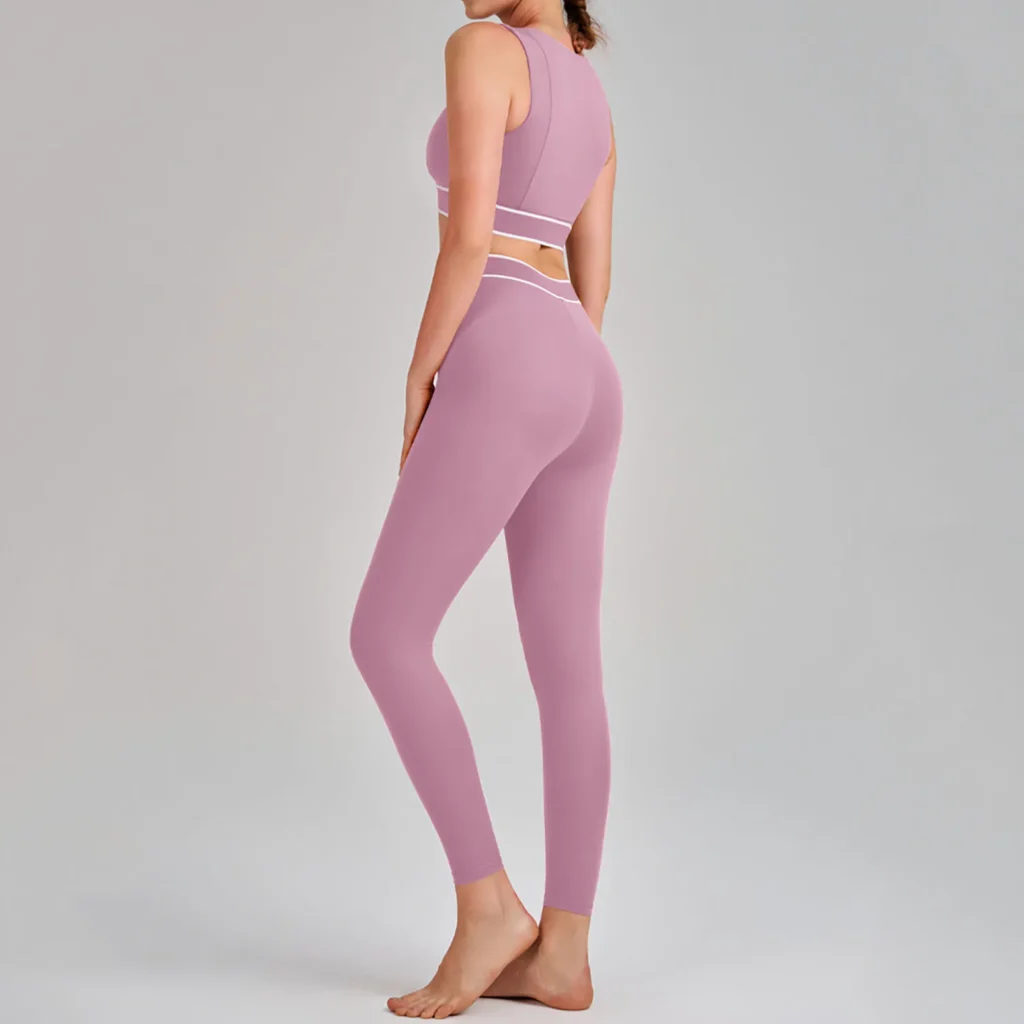 Custom Gym Wear Running Sport Manufacturers Wholesale Two Piece Fitness Set