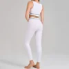 Custom Gym Wear Running Sport Manufacturers Wholesale Two Piece Fitness Set