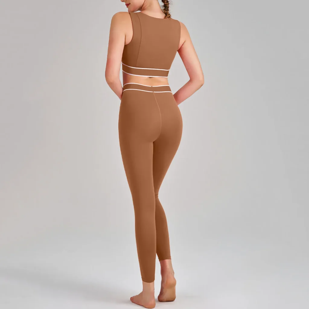 Custom Gym Wear Running Sport Manufacturers Wholesale Two Piece Fitness Set