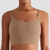 Custom Workout Apparel Sports Bra Fabric Lycra Athletic Wear Manufacturers