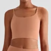 Custom Workout Apparel Sports Bra Fabric Lycra Athletic Wear Manufacturers