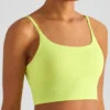 Custom Workout Apparel Sports Bra Fabric Lycra Athletic Wear Manufacturers