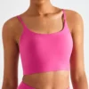 Custom Workout Apparel Sports Bra Fabric Lycra Athletic Wear Manufacturers