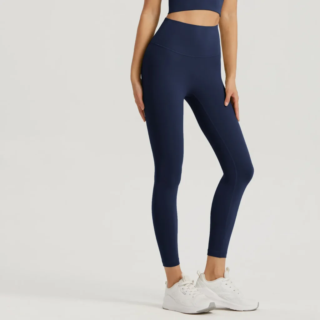 New Belly-Tightening Anti-Curling Wholesale Active Wear Yoga Leggings Manufacturers