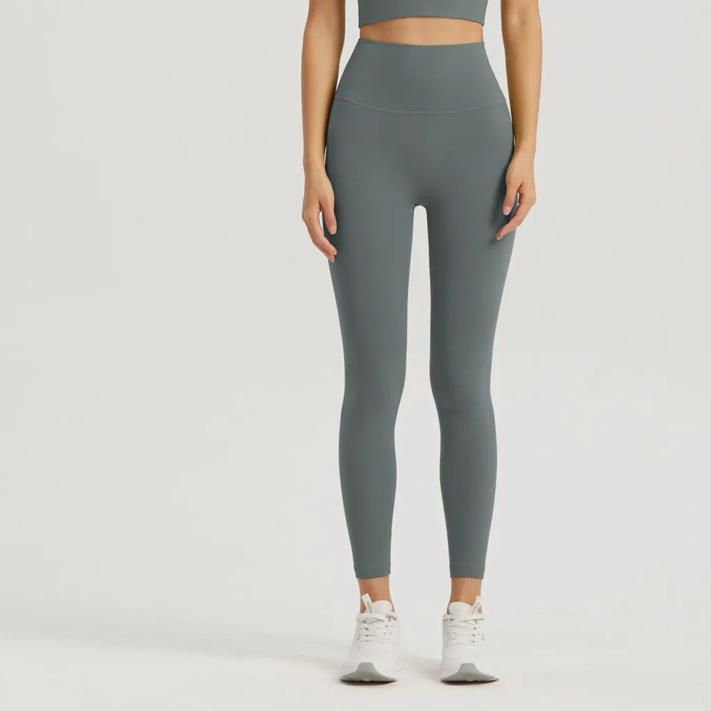 New Belly-Tightening Anti-Curling Wholesale Active Wear Yoga Leggings Manufacturers