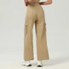Wholesale Sports Clothing Spark Gym Straight Wide Leg Pants