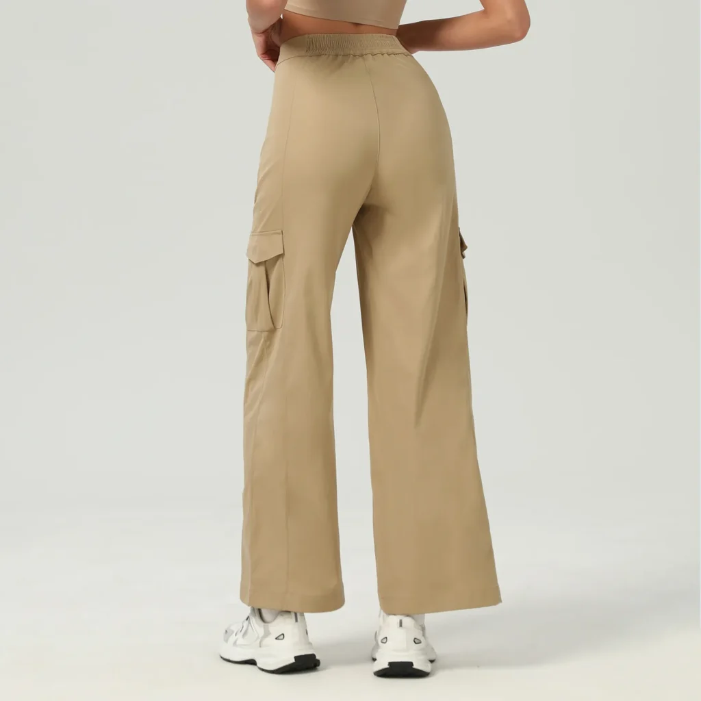 Wholesale Sports Clothing Spark Gym Straight Wide Leg Pants