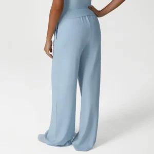 Sparks Apparel Yoga Flared Pants with Drawstring Straight Gym Suppliers