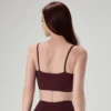 Custom Workout Apparel Sports Bra Fabric Lycra Athletic Wear Manufacturers