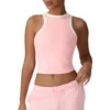 Contrast Color Gym Wear Tank Top for Women Spark Sport Manufacturers