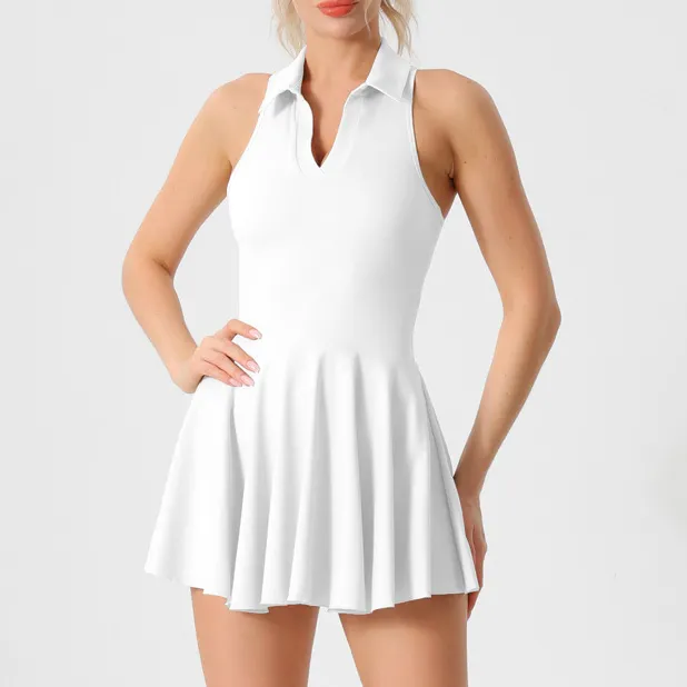 Gym Wear Tennis Skirts for Women One Piece Workout Set Suppliers