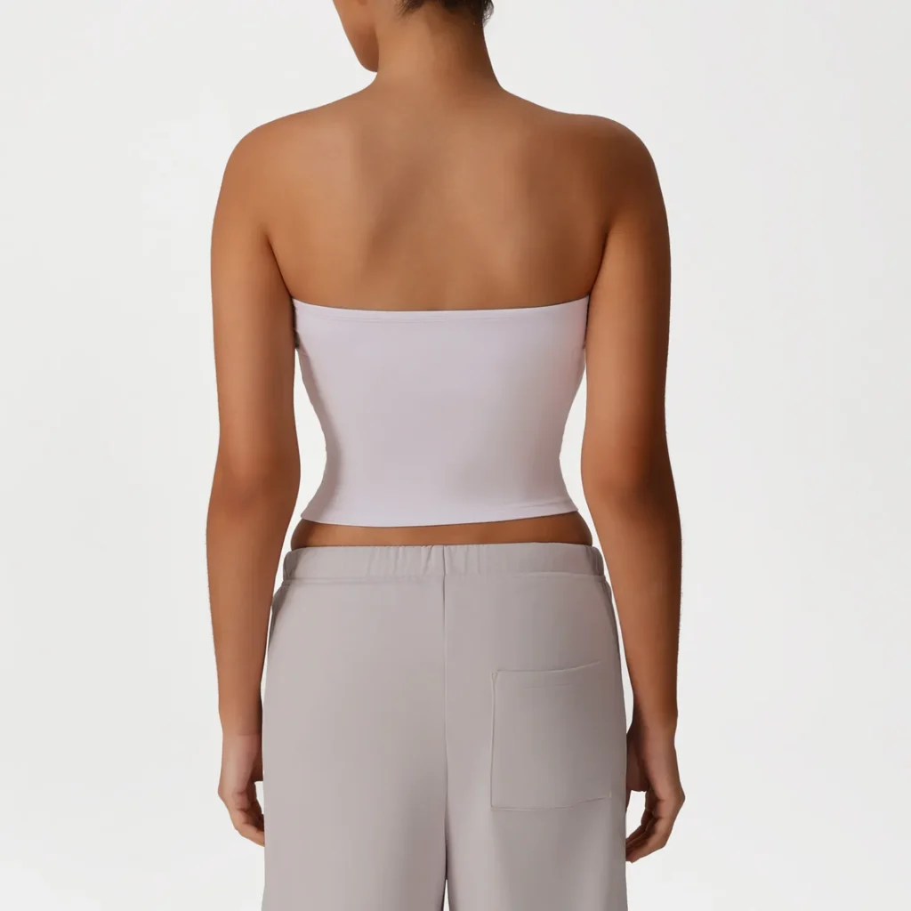 Fitness Tube Tops Wholesale Yoga Apparel Women Sport Clothes Manufacturer