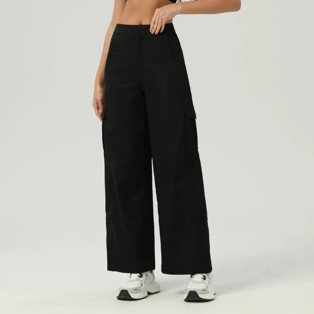 Wholesale Sports Clothing Spark Gym Straight Wide Leg Pants