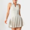 Wholesale Active Clothing Women's Yoga Jumpsuit Tennis Dress with Pockets Suppliers