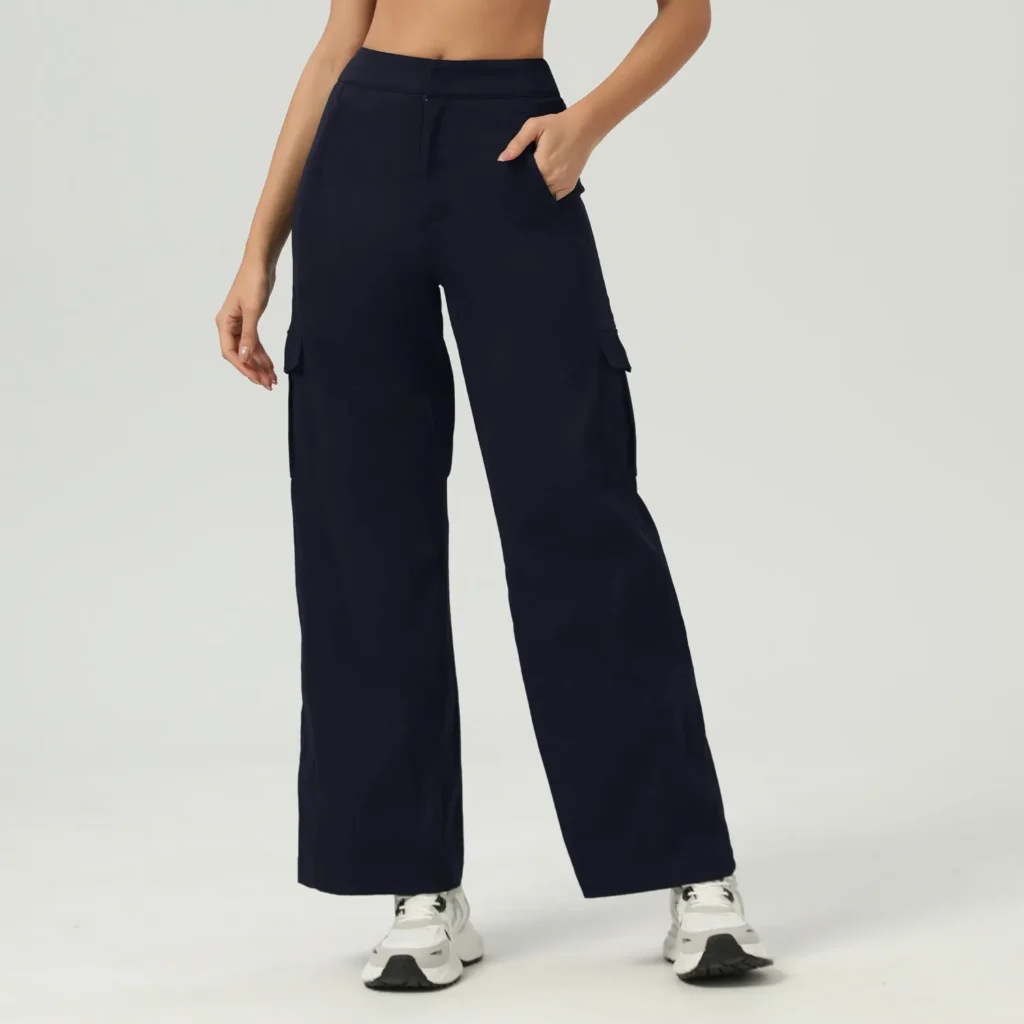 Wholesale Sports Clothing Spark Gym Straight Wide Leg Pants