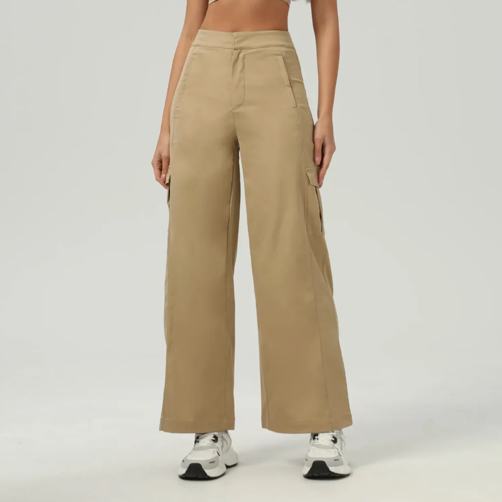 Wholesale Sports Clothing Spark Gym Straight Wide Leg Pants