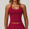 Fitness Halter Tank Tops Bulk Athletic Apparel Yoga Wholesale Sports Bra Manufacturers