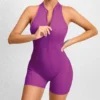 Women Gym Workout Jumpsuit Shorts Spark Athletic Clothing Manufacturers