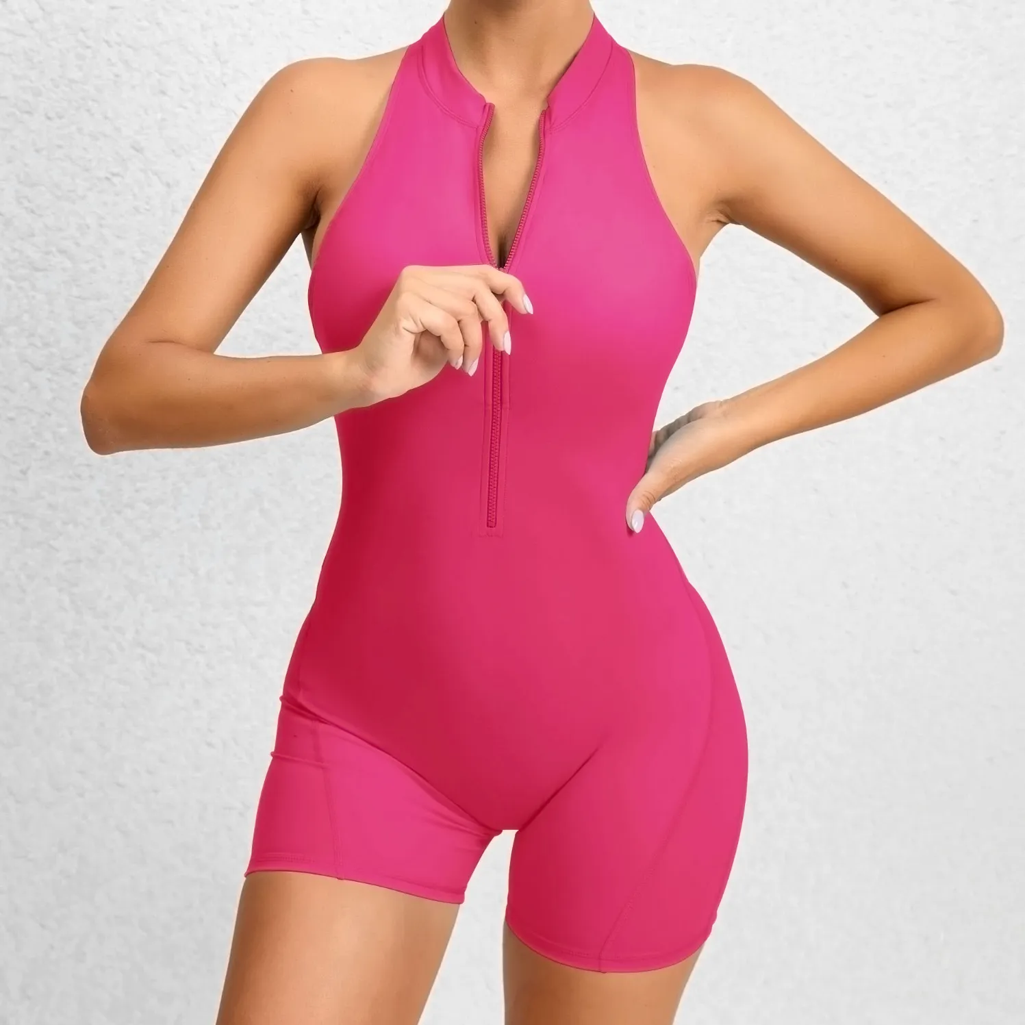 Women Gym Workout Jumpsuit Shorts Spark Athletic Clothing Manufacturers