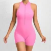 Women Gym Workout Jumpsuit Shorts Spark Athletic Clothing Manufacturers