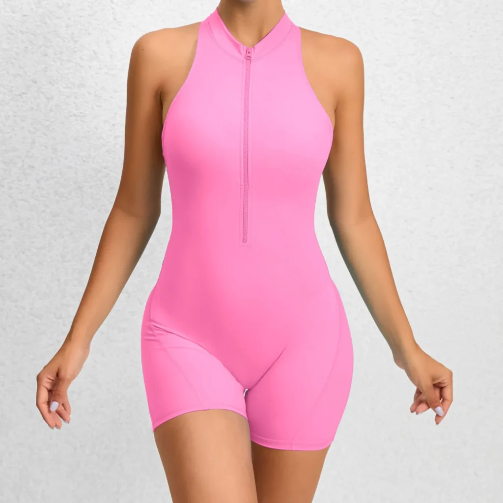 Women Gym Workout Jumpsuit Shorts Spark Athletic Clothing Manufacturers