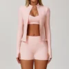Women's Zip Up Athletic Jacket Sparks Clothing Gym Clothes Manufacturer