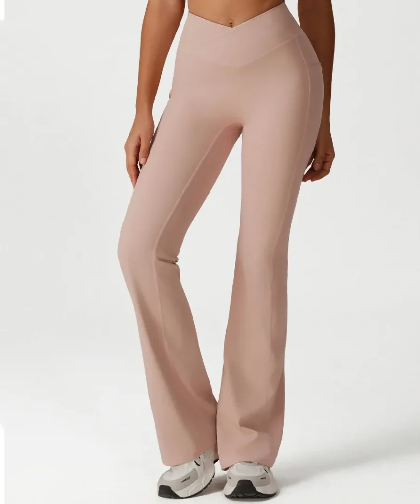 Cross High Waist Flared Yoga Pants Casual Hip Lift Gym Clothing Suppliers